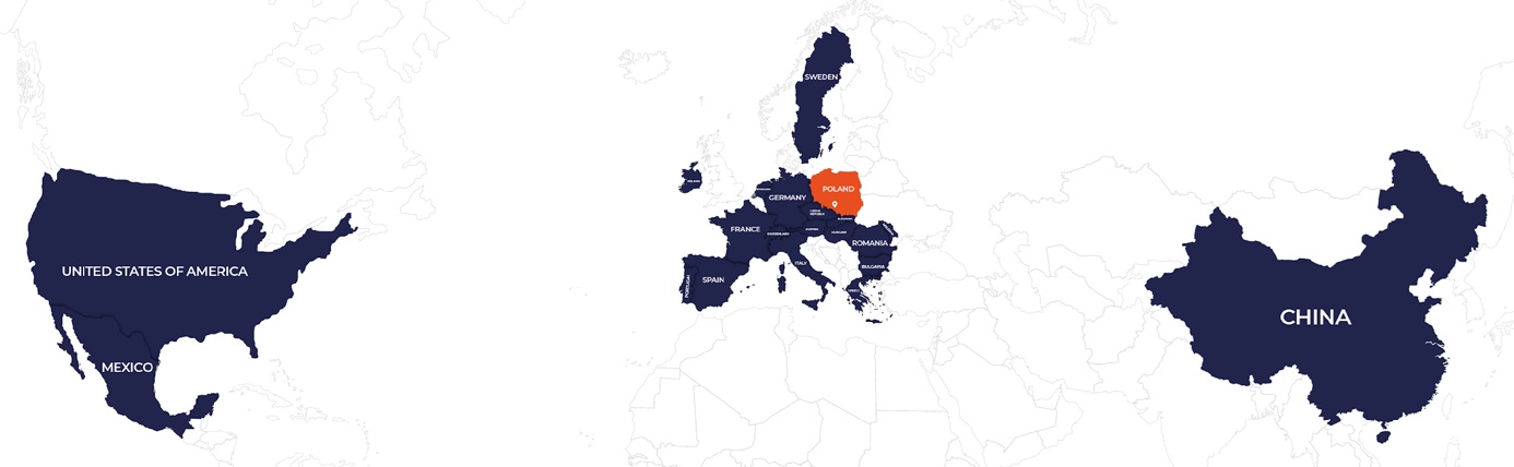 mapa świata